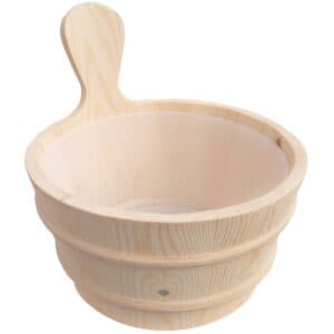 Bucket with scoop