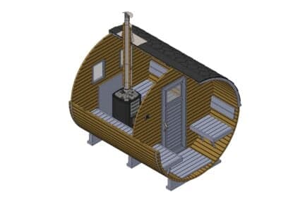 Sauna + Terrasse